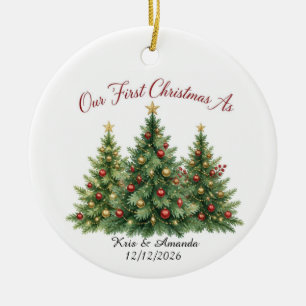 First Christmas Married Ornament
