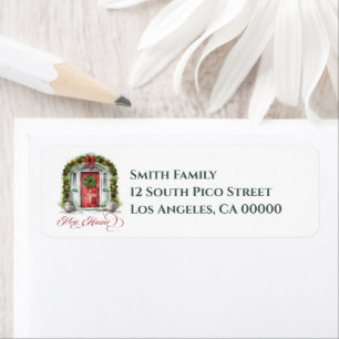 First Christmas New Home Moved New Address