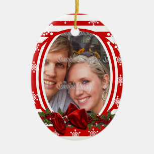 First christmas PERSONALIZE Ceramic Tree Decoration
