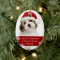 First Christmas Pet Photo Ornament | RED