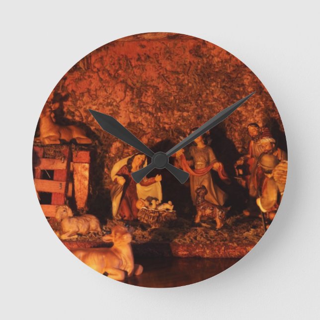 FIRST CHRISTMAS ROUND CLOCK (Front)