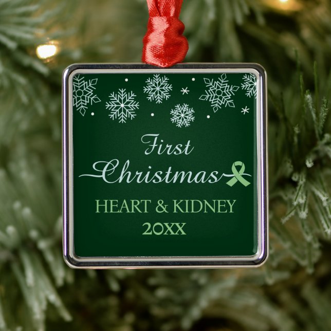 First Christmas Snowflake Custom Transplant  Metal Tree Decoration (Tree)