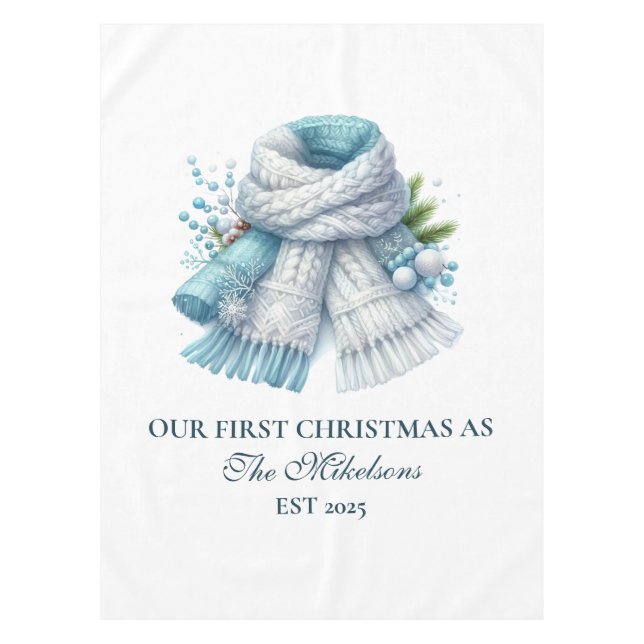 First Christmas Together Tablecloth (Front)