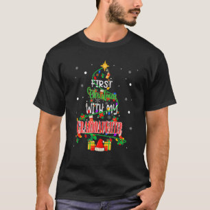 First Christmas With My Granddaughter Xmas Tree Li T-Shirt