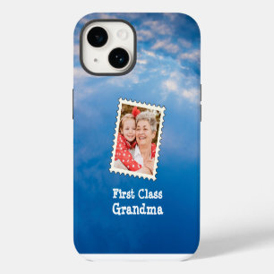First Class Grandma Best Grandma Ever custom photo iPhone 14 Case