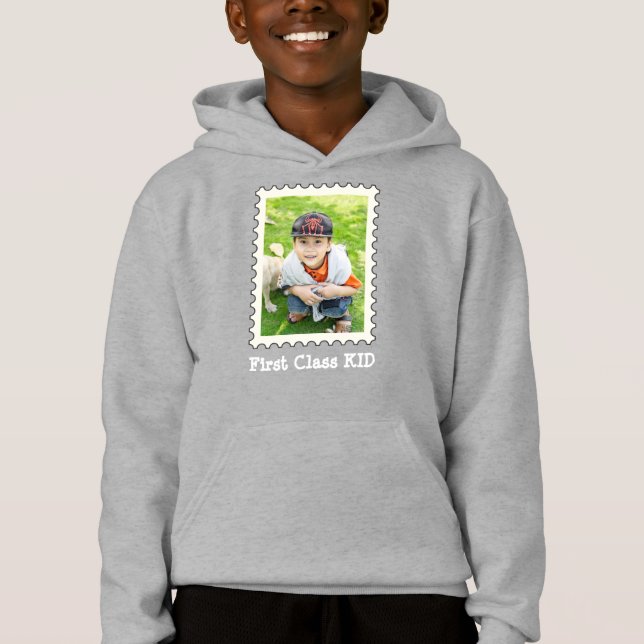 FIRST CLASS KID Best Kid Ever custom photo (Front)