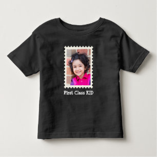 FIRST CLASS KID Best Kid Ever custom photo  Toddler T-Shirt