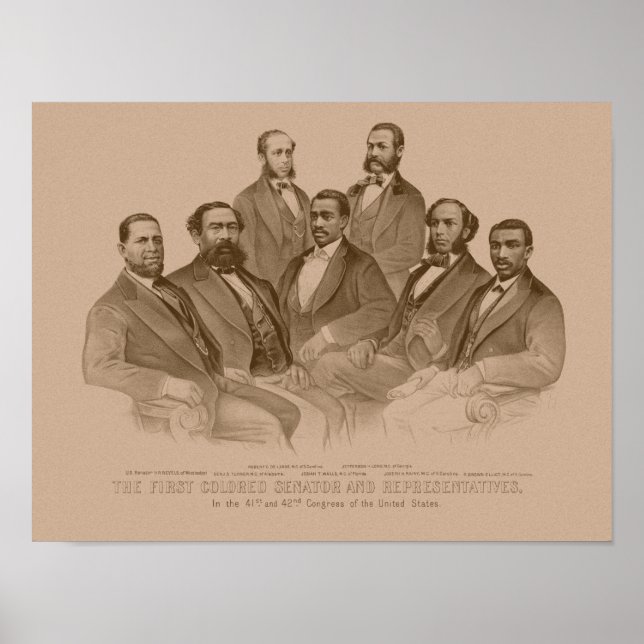 First Coloured Senator And Representatives Poster (Front)