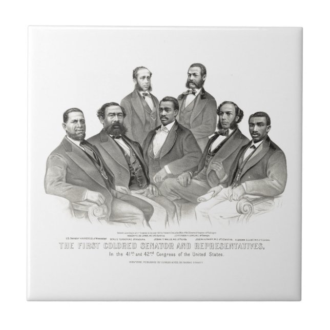 First Coloured Senator and Representatives Tile (Front)