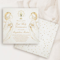 first communion adoring angels