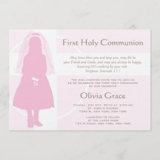 First Communion and Announcement - Girl