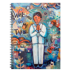 First Communion Boy spiral notebook journal