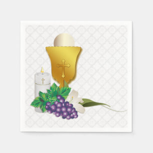 First Communion Celebration Napkin
