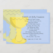 First Communion Chalice Invitation (Front/Back)