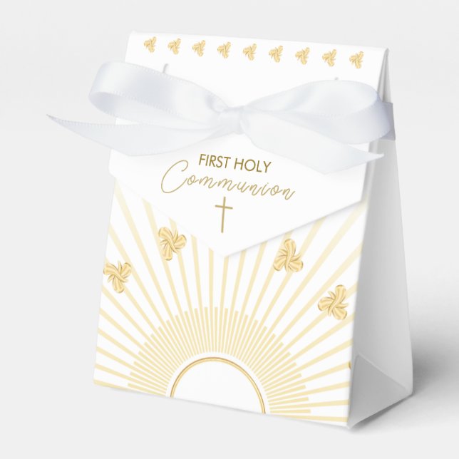 First Communion  Favour Box (Front Side)
