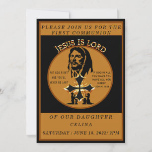 First Communion Invitation