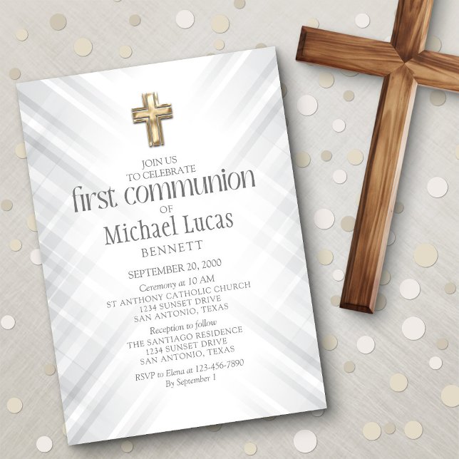 First Communion Invitation (Creator Uploaded)