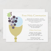 First Communion Invitation (Front/Back)
