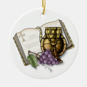 First Communion Keepsake Ceramic Tree Decoration