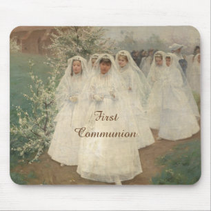 First Communion Mouse Pad