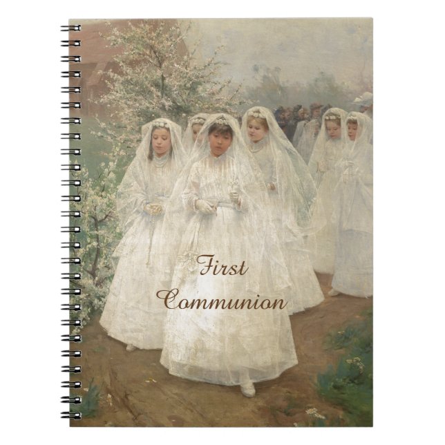 First Communion Notebook (Front)