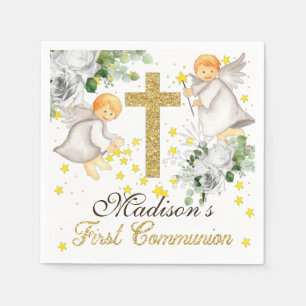 First Communion Personalised Gender Neutral Napkin