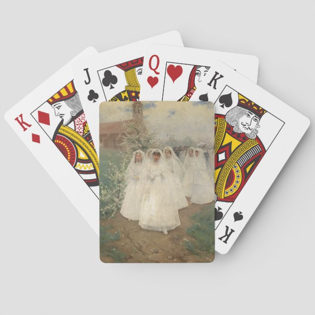 First Communion Playing Cards (Back)
