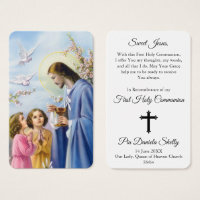First Communion Prayers | Girl Communion 4