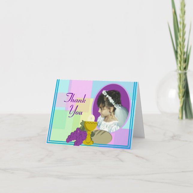 First Communion/ Thank You Card (Front)