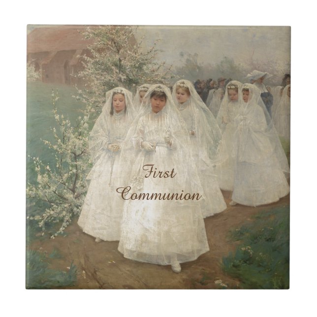 First Communion Tile (Front)
