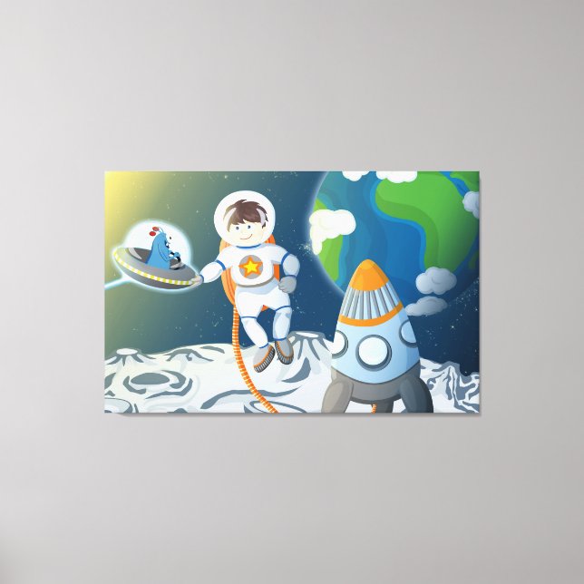 First contact canvas print (Front)