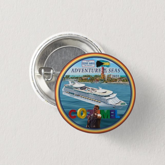 First cruise back pin! button (Front & Back)