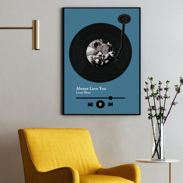 First Dance Music Record Mens Poster (Creator Uploaded)