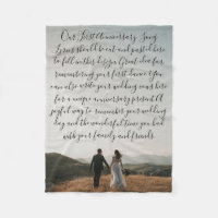 First Dance Song Lyrics Anniversary Gift Vow Photo