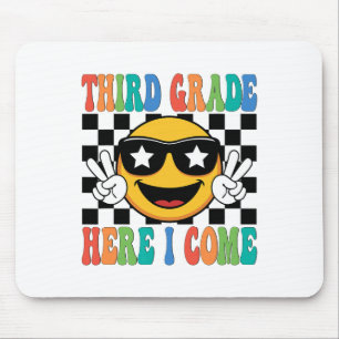 First Day 3rd Grade Third Grade Here I Come Back T Mouse Pad