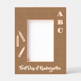 First Day (dark) Etched Frames