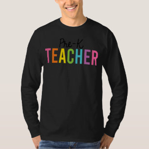 First Day Last Day Of School Pre K Teacher Squad T-Shirt