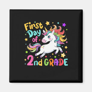 First Day Of 2nd Grade Second Grade Back To School Magnet