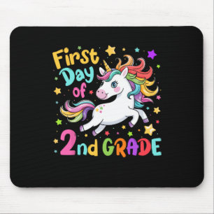 First Day Of 2nd Grade Second Grade Back To School Mouse Pad