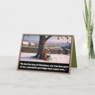 First day of Christmas spoof Card