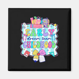 First Day Of Early Childhood Back To School Cute B Magnet
