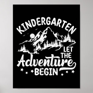 First Day Of Kindergarten 1st Day Of School Kids T Poster
