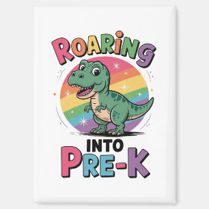 First Day of Pre-K Back to School Magnet