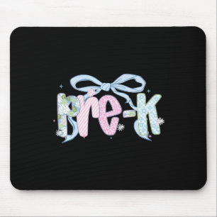 First Day Of Pre-k Floral Bundle For Teacher 2 Mouse Pad