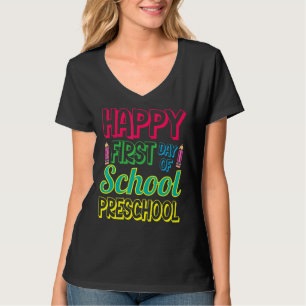 First Day Of Preschool Welcome Preschool Boy Girl T-Shirt