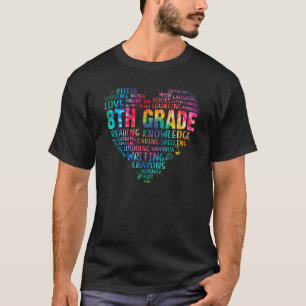 First Day Of School 8th Grade Teacher Students Boh T-Shirt