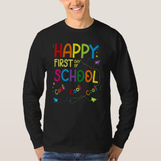 First Day Of School  Back To School  Teacher  1st  T-Shirt