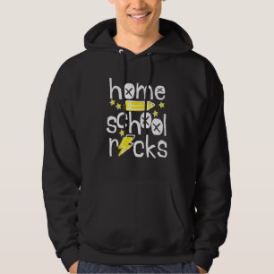 First Day Of School Homeschool Rocks Teacher Hoodie