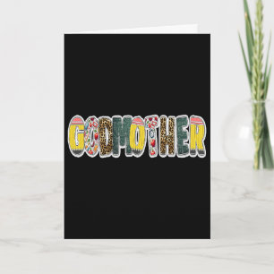 First Day Of School Pre-k 1st Grade Mummy Godmothe Card