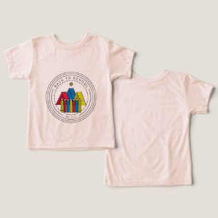 First Day Of School Shirt Book Mountain Pencil F